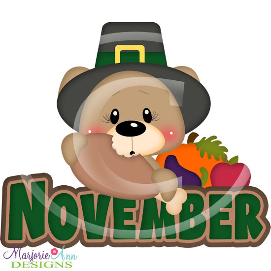 Franklin November SVG Cutting Files + Clipart - Click Image to Close